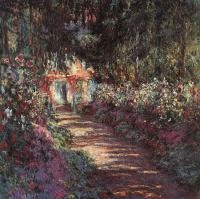 Monet, Claude Oscar - The garden in flower